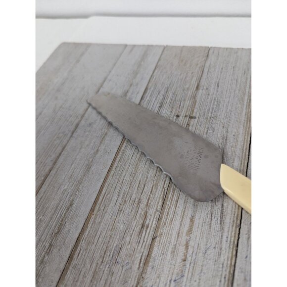 Vintage Simmons Cake Knife Slice Server Serv-A-Slice Utensil 11" - Picture 2 of 7
